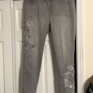 Chicos pull on jeggings. Size 12R(us size)/2R(chico’s size)